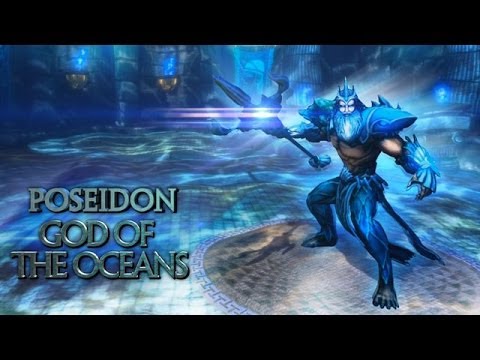 Smite Poseidon Gameplay