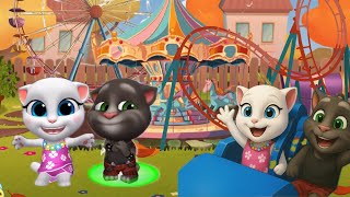 Download lagu Tom and Angela Go on Vacation to Kedufan! - My Talking Tom Friends 2 mp3