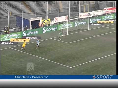 Albinoleffe - Pescara 1-1 (servizio)