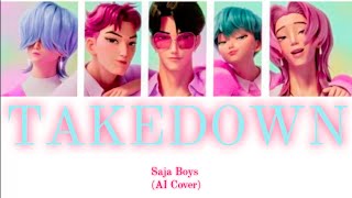 Download lagu Saja Boys Sing Takedown (AI Cover) Kpop Demon Hunters [Color Coded Lyrics] mp3