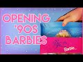 Unboxing Vintage Barbies Polly Pocket Butterfly Princess Sharin Sisters 90s Barbies