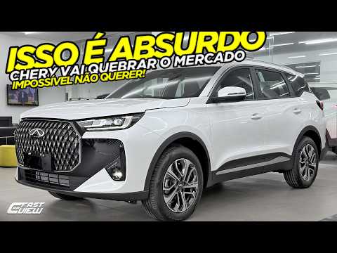 NOVO CAOA CHERY TIGGO 7 SPORT 2027 +BARATO +EQUIPADO NÃO EXISTE CUSTO BENEFÍCIO MELHOR NO MUNDO!