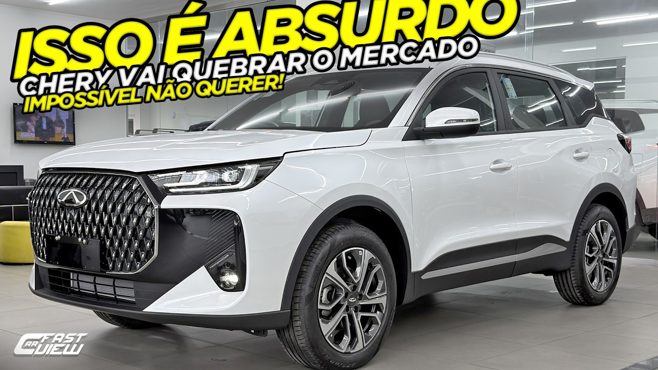 NOVO CAOA CHERY TIGGO 7 SPORT 2027 +BARATO +EQUIPADO NÃO  EXISTE CUSTO BENEFÍCIO MELHOR NO MUNDO!