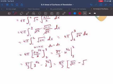 Calculus Lecture 6.4