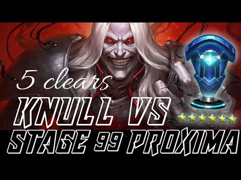 [MFF] KNULL CLEARS STAGE 99 Proxima WITH CTP Transcendence || 5 × Stage 99 clears