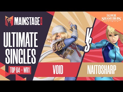 VoiD vs naitosharp - SSBU Singles: Top 64 Winners Round 1 - Mainstage 2021 | Sheik vs ZSS