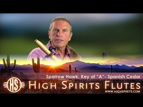 High Spirits Sparrow Hawk, "A" - Spanish Cedar