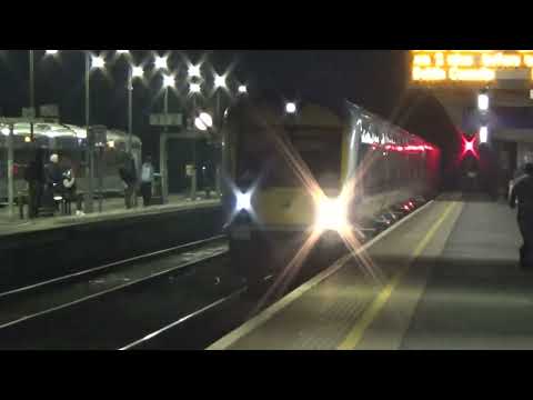 NIR CAF 3000 Class DMU 3001 & 3005 At Portadown Train Station 18/2/2025