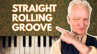 Straight Blues Piano Lick as a Riff and Groove