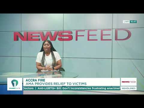 Accra Metro Assembly Provides Relief to Fire Victims in Accra