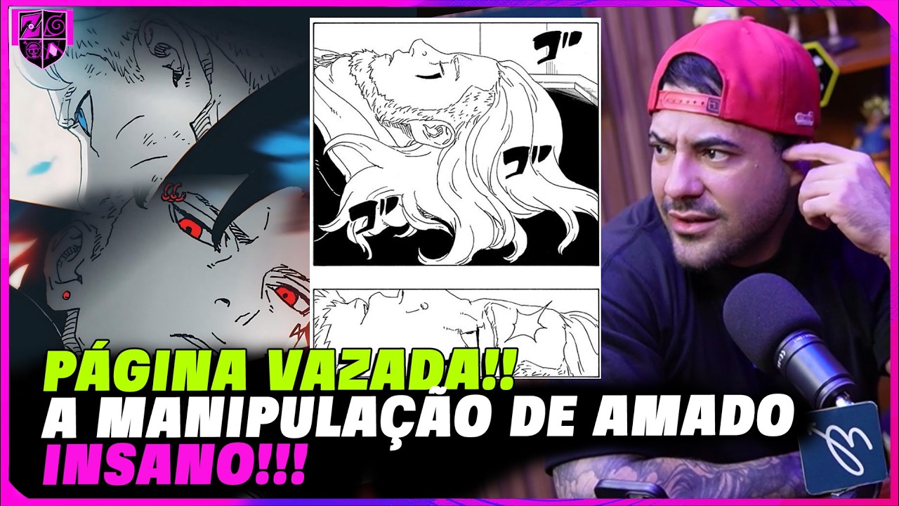 PÁGINA VAZADA!!! AMADO MANIPULADOR - Boruto Two Blue Vortex - Fred Animes