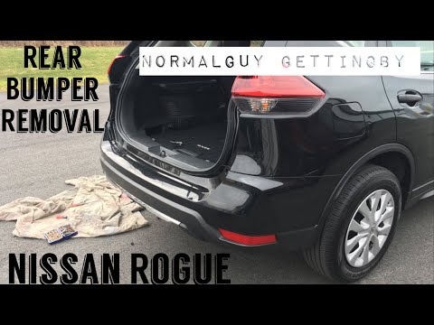 Nissan Rogue - How to Remove the Rear Bumper Cover