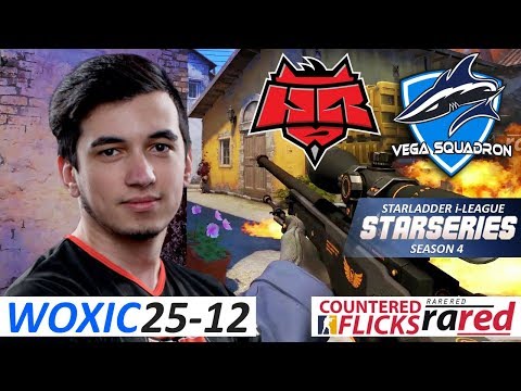 woxic 25-12 / HellRaisers vs Vega Squadron / StarSeries i-League Season 4 EU Qualifier