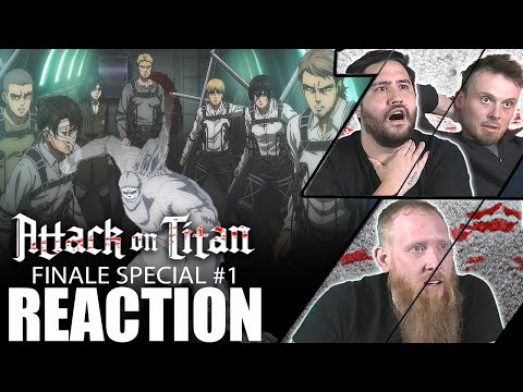 TEARS ARE SHED in Attack on Titan | The Final Chapters Special # 1 REACTION!!