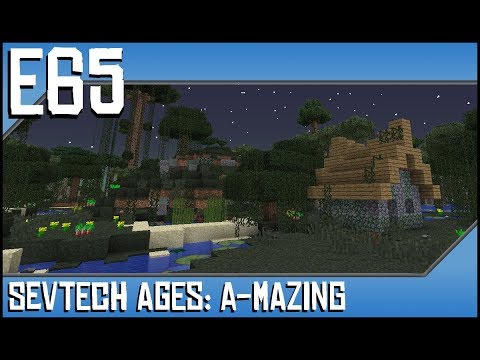 Sevtech Ages-A-Mazing-Ep65-Modded Minecraft-Mazestone, Minotaur, Meef