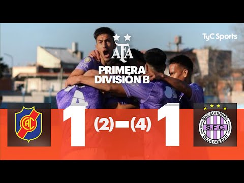 Colegiales 1 (2)-(4) 1 Sacachispas | Primera División B - Final Reducido