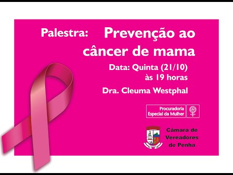 Palestra sobre prevenção ao câncer de mama