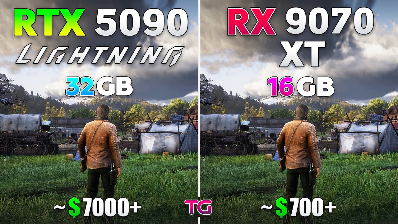 RTX 5090 Lightning Z vs RX 9070 XT - How Big is the Difference?