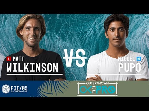 Matt Wilkinson vs. Miguel Pupo -  Round Three, Heat 3 - Outerknown Fiji Pro