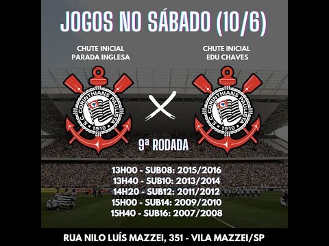 CHUTE INICIAL PARADA INGLESA X CHUTE INICIAL EDU CHAVES