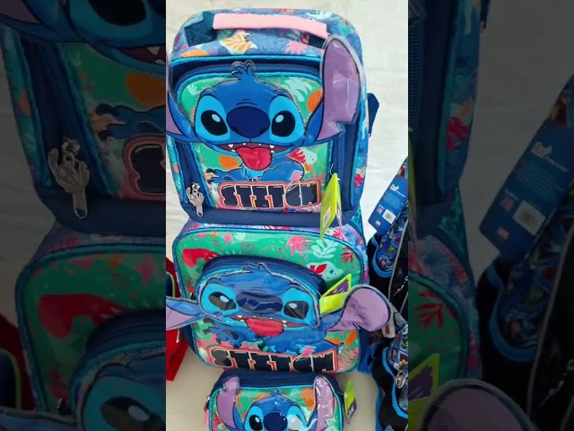Vídeo relacionado con Joumma Disney Stitch Mochila Escolar, Azul, 30x38x12 cms