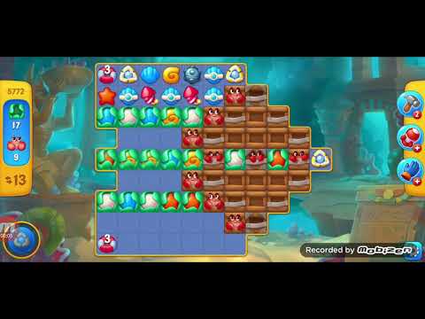 fishdom gameplay/ level 5772 / It is like the ads? / thank you