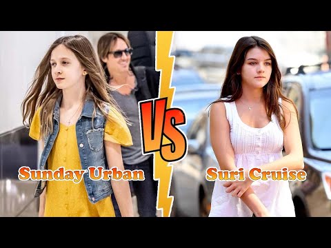 Suri Cruise (Tom Cruise's Daughter) Vs Sunday Urban (Nicole Kidman's Daughter) Transformation ★ 2023