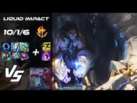 Team Liquid Impact TOP Sylas vs Cho'Gath - NA Grandmaster Patch 25.S2.3