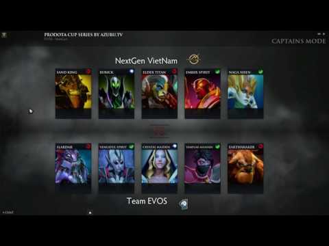 Evos vs NextGen VietNam ProDota Cup #5 SEA Game 1