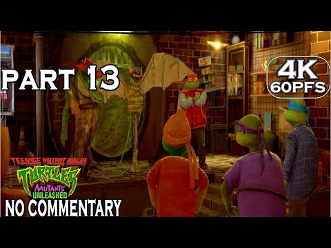 tmnt mutants unleashed walkthrough no commentary 4k 60fps part 13