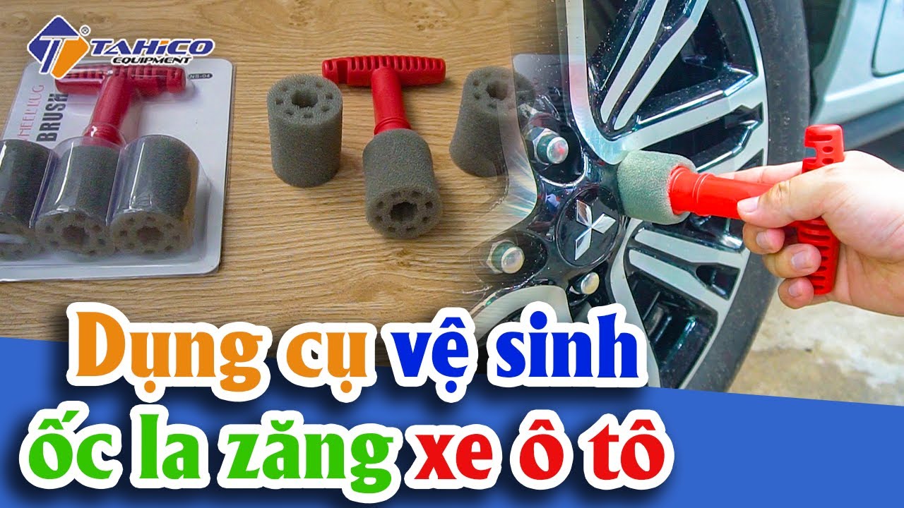 Dụng cụ vệ sinh ốc mâm/lazang bánh xe ô tô 25