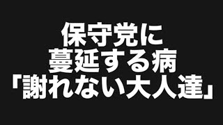 保守党に蔓延する病「謝れない大人達」#百田尚樹　#有本香　#保守党　#河村たかし　#減税日本　#北村晴男　#竹上ゆうこ  #高市早苗　 #リハック　#アベプラ　#小泉進次郎　#小野田紀美 