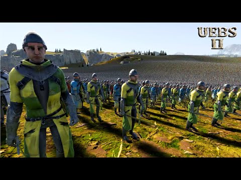 1,200,000 ENGLISH FOOTMEN vs 1,200,000 EGYPTIAN WARRIORS | Ultimate Epic Battle Simulator 2 | UEBS 2