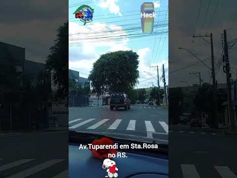 Av.Tuparendi em Sta.Rosa no RS. #mensagem #cidade #avenidas