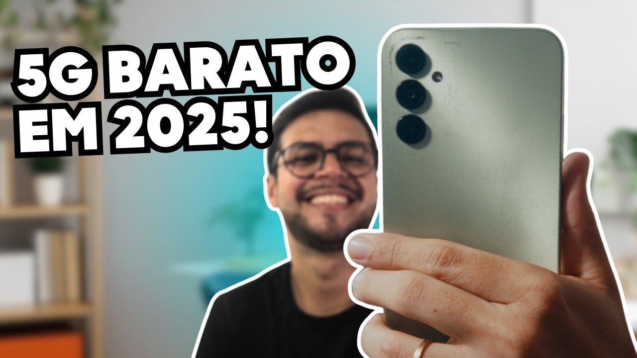 Miniatura da avaliação em vídeo de Smartphone Samsung Galaxy A14 64GB 4GB RAM