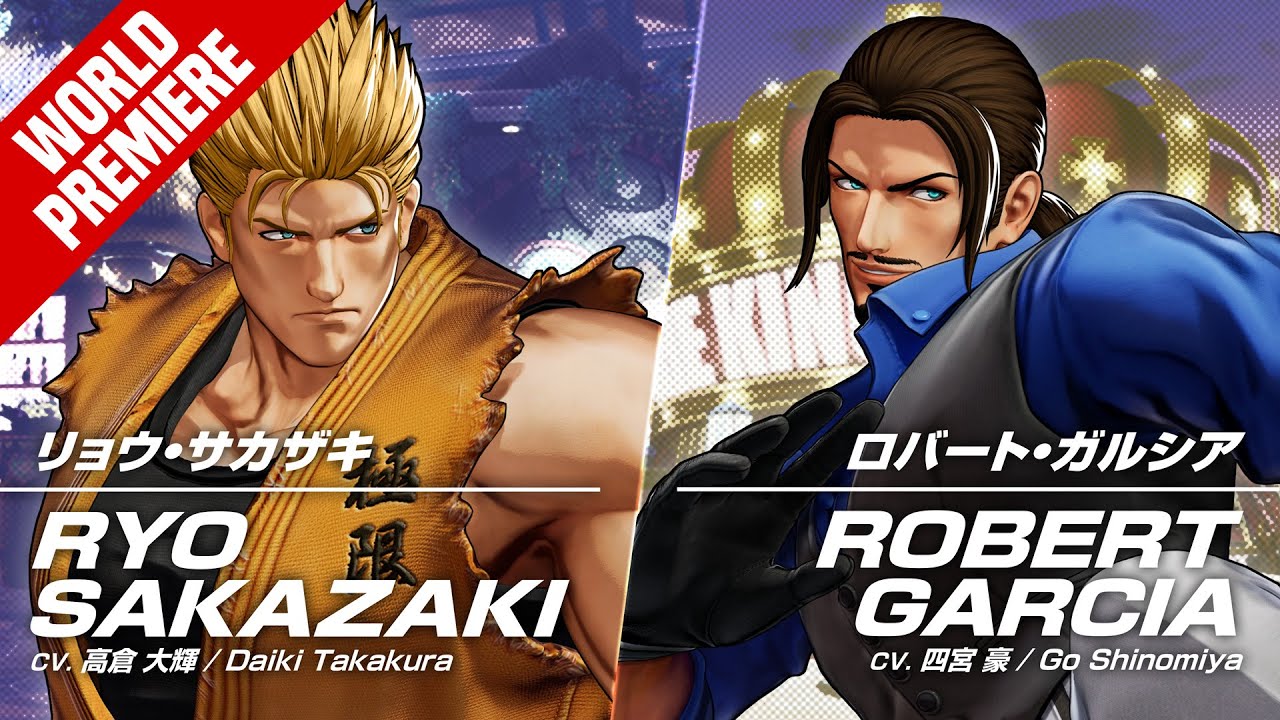 KOF XVď˝RYO SAKAZAKI & ROBERT GARCIAď˝Trailer #16 #17ăTEAM ART OF FIGHTINGă