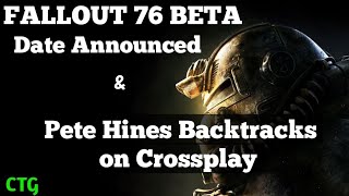 Fallout 76 BETA Date Announced