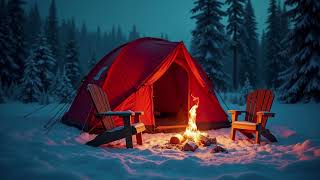 Camp Fire Nature With Deep Sleep 🌿Piano Relaixng 🌿 Calm & Nature Sound for Stress Release #9