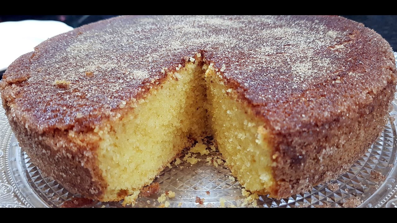 RECEITA DE BOLO DE FUBA? !!! VOCÊS NUNCA COMERAM UM IGUAL A ESSE
