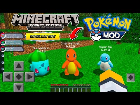 MOST EPIC PIXELMON MOD For MINECRAFT PE 1.21 😍|| MCPE Pokemon Mod For 1.21.90