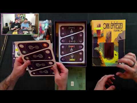 DURVA KEZDÉS!  FLATIRON UNBOXING ️ #nerdvsgeekofficial  #flatiron  #unboxing  #társasjáték - Nerd Vs Geek