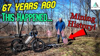 Visiting KNOX MINE DISASTER SITE on TST Moped-Style R002 Ebike