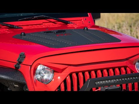 Jeep Wrangler JK Hood Louver by Rough Country