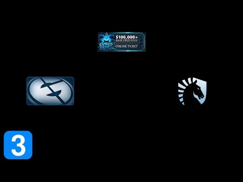 Evil Geniuses vs Team Liquid Game 3- Captains Draft 3 Full Highlights Dota 2