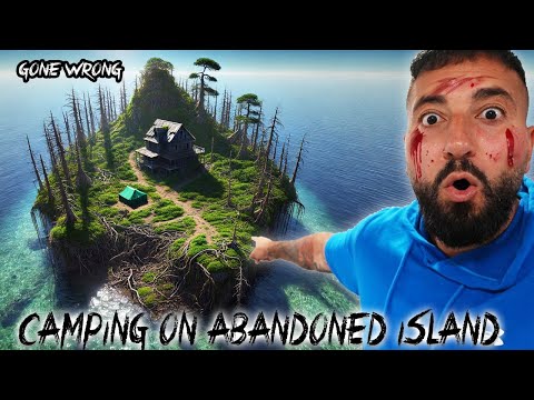 CAMPING ON ABANDONED HAUNTED ISLAND GONE WRONG (ATTACKED)