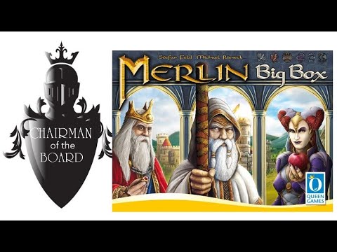 Merlin Big Box & Deluxe Components Review (No Gameplay) - Chairman of the Board