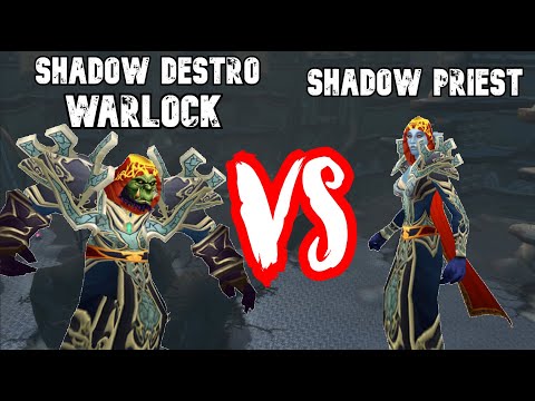 Burning Crusade DPS Showdown! Shadow Destro Warlock vs Shadow Priest