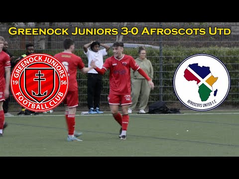 HIGHLIGHTS: Greenock Juniors 3-0 Afroscots United - Training Match - 11/05/23