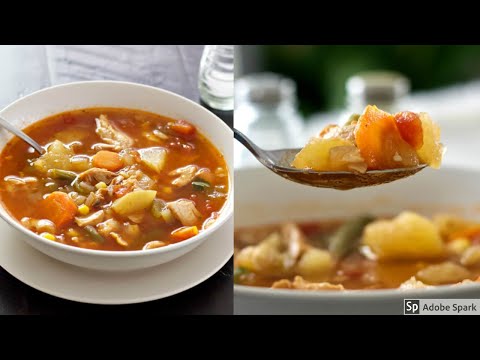 Instant Pot Chicken Vegetable Soup