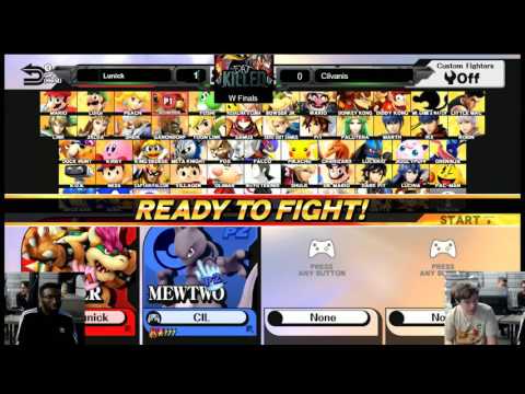 [Dat Killed 2] Winners Finals - LunickTMM (Bowser) vs CIlvanis (Mewtwo, Lucas)